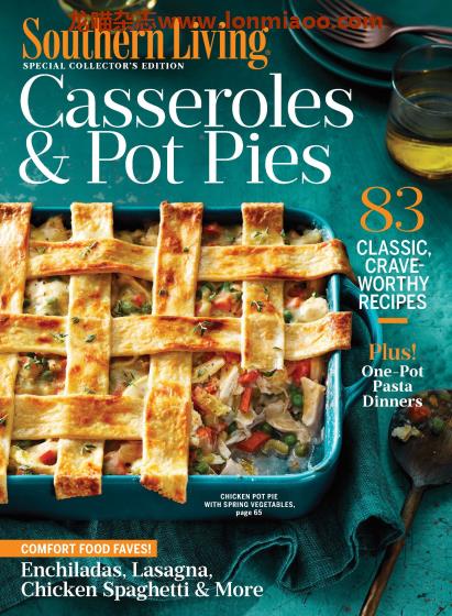 [美国版]Southern Living 特刊 Casseroles & Pot Pies 美食PDF电子杂志